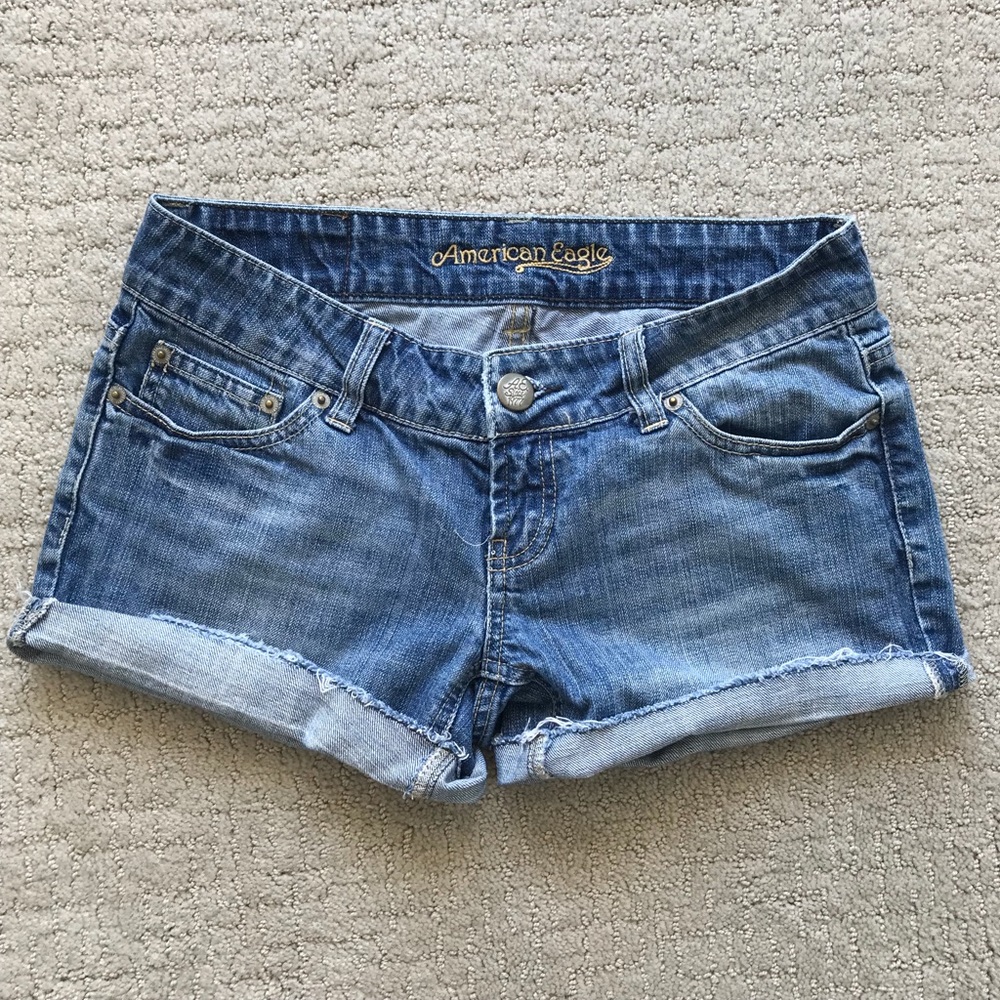 American Eagle Blue Jean Denim Shorts